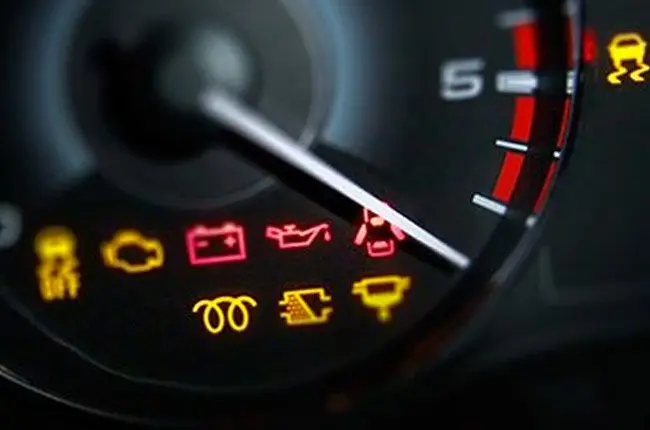 Car warning lights